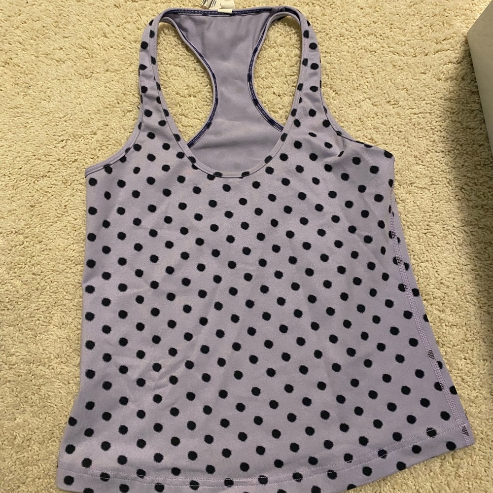 Lululemon Purple Polkadot Tank 6